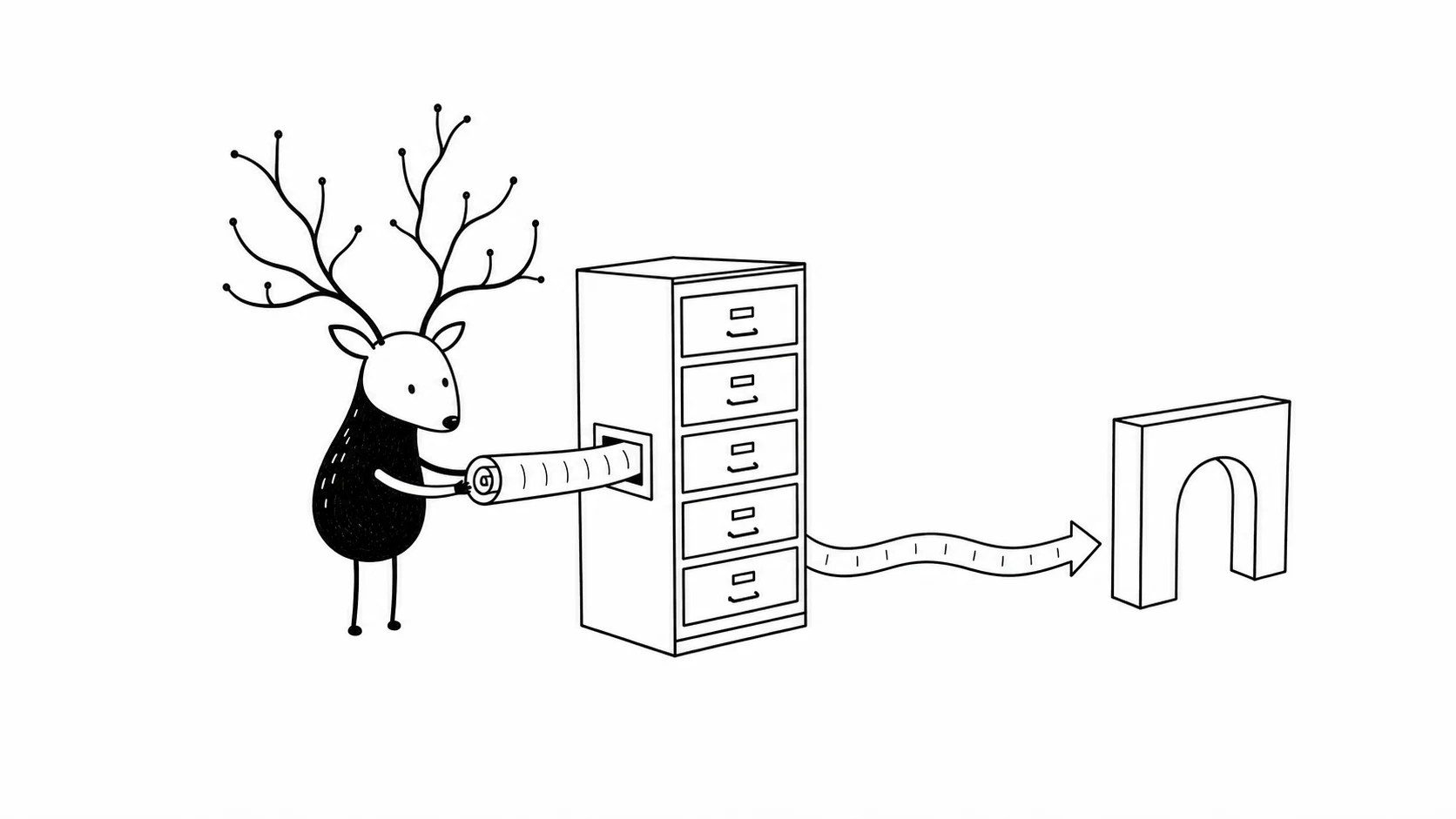 White-Face Xiaolu filing a route into a shared registry cabinet before it can continue to an upstream gateway.